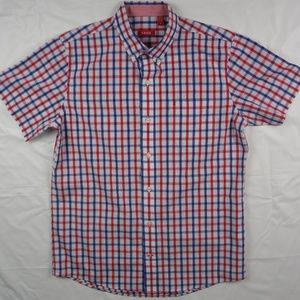 IZOD Checked Button-Down Shirt